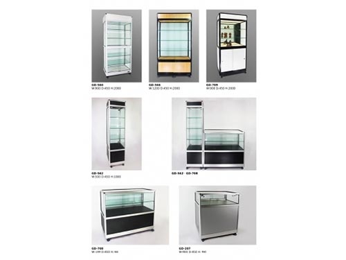 精緻玻璃鋁櫃系列